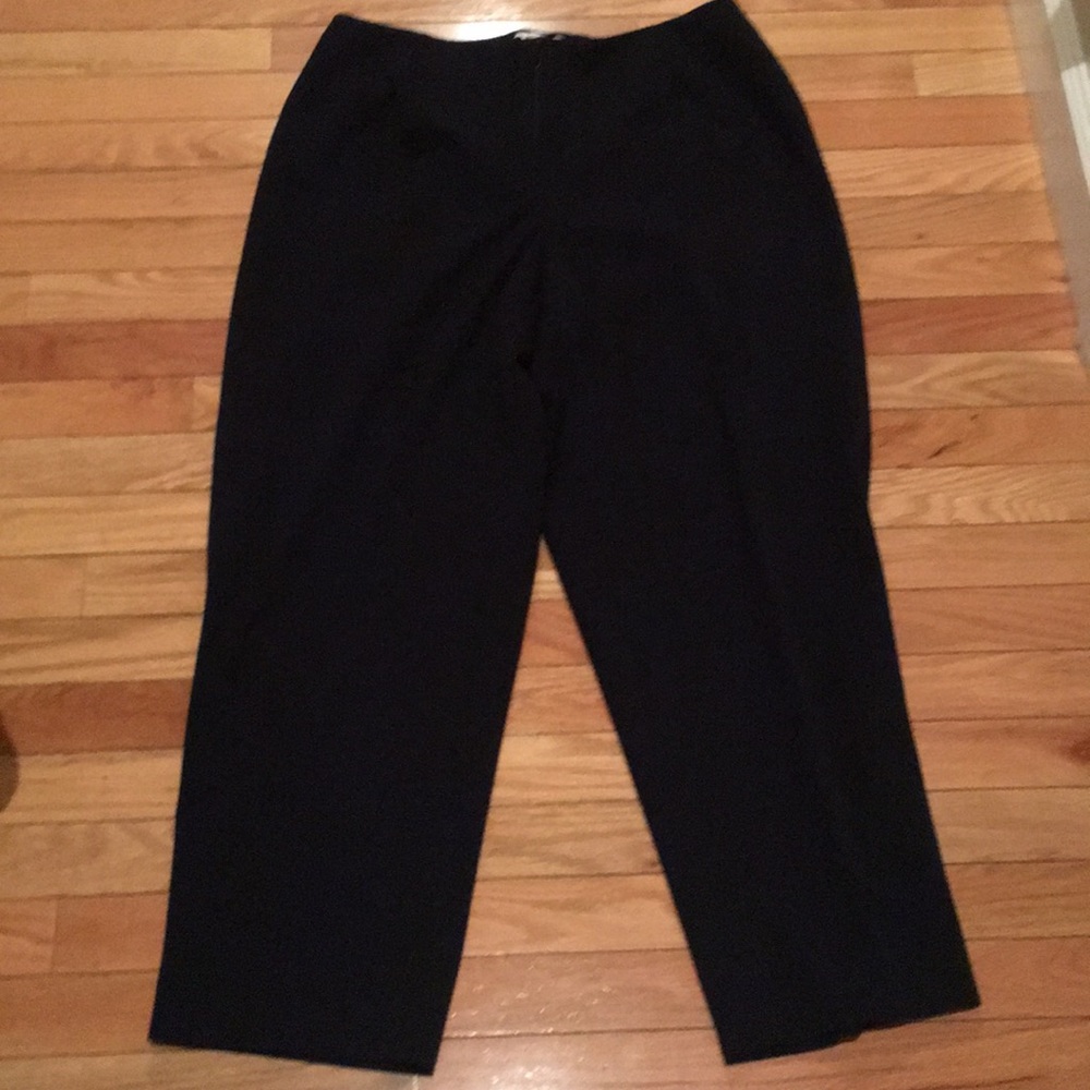 Talbots Black Trousers 16W